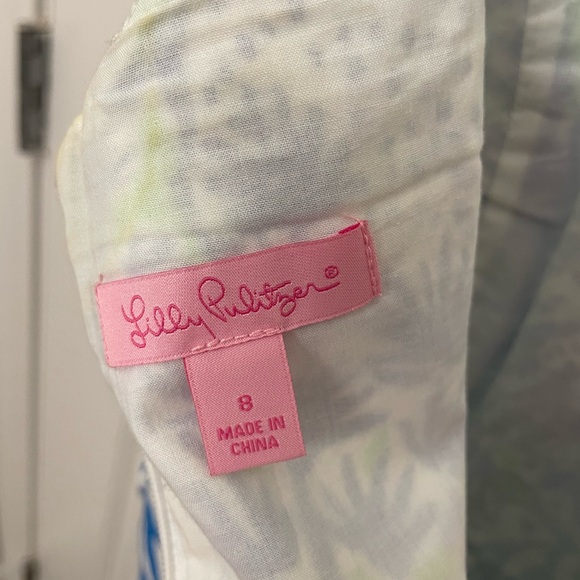 Lily Pulitzer green / blue sundress - Picture 3 of 3